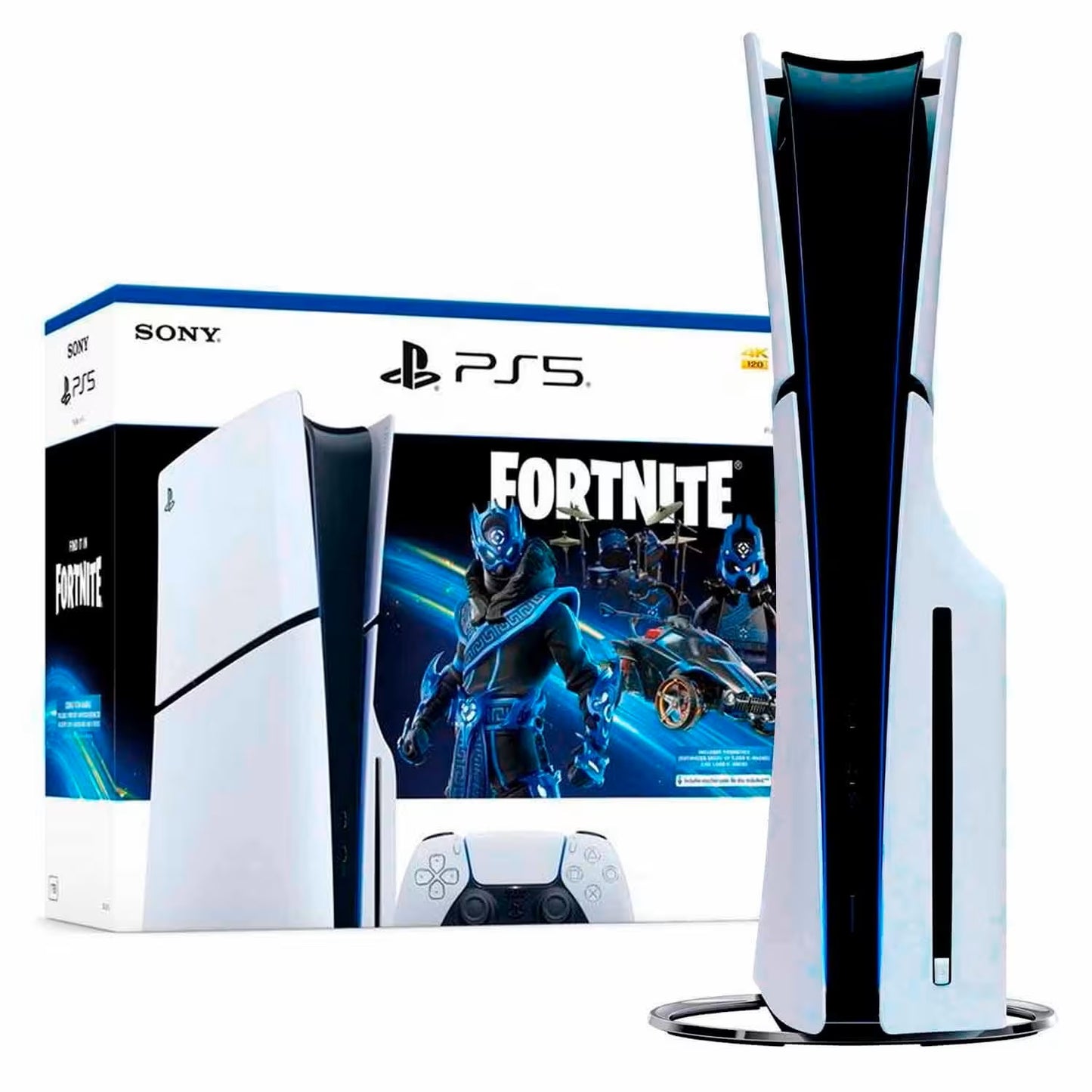 PlayStation 5 Slim Con Lectora 1TB Fortnite Cobalt Star
